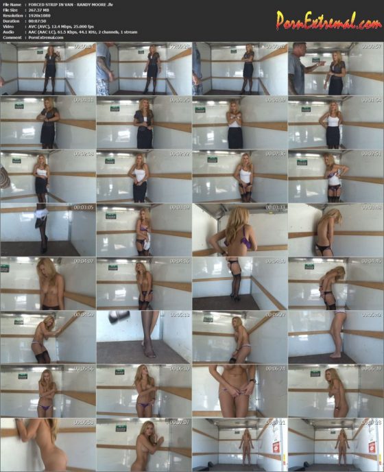 ForcedFantasies - FORCED STRIP IN VAN - RANDY MOORE FORCED STRIP IN VAN - RANDY MOORE