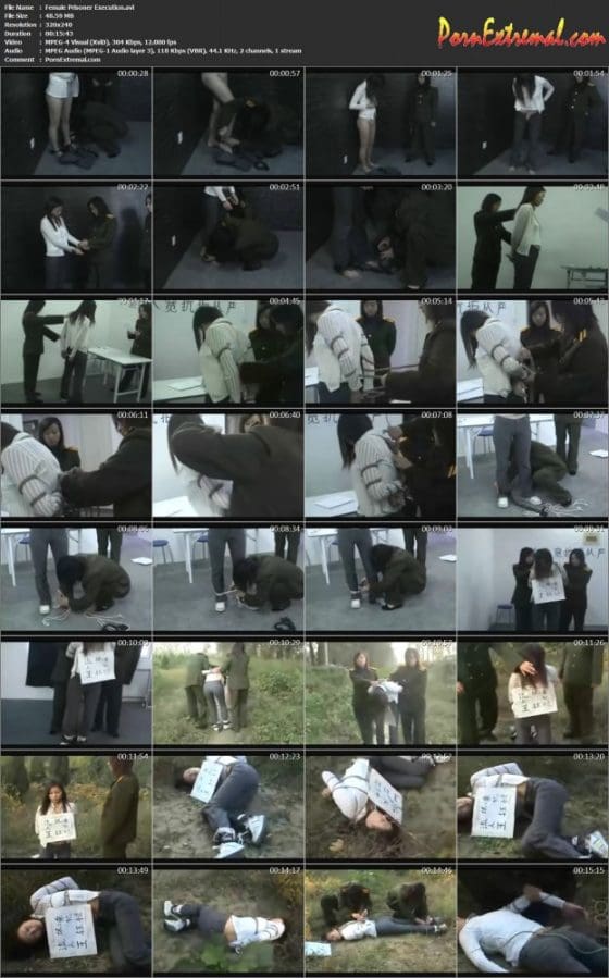 Female Prisoner Execution