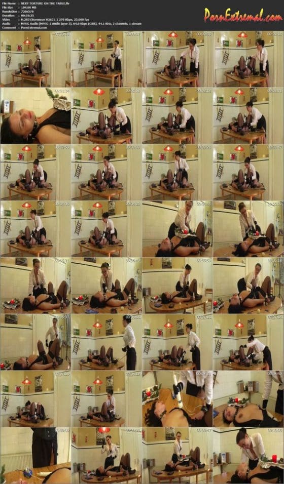 SEXY TORTURE ON THE TABLE