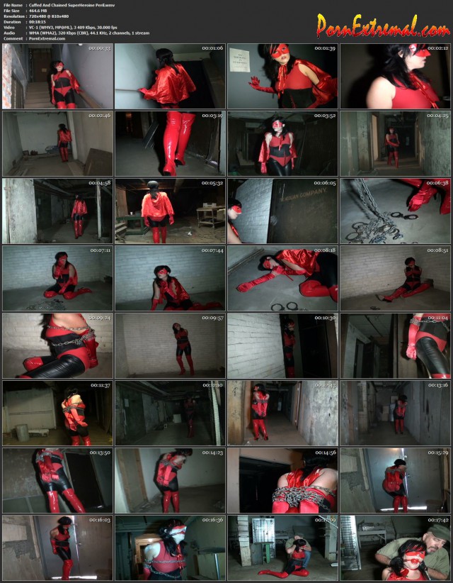 Cuffed And Chained SuperHeroine Peril
