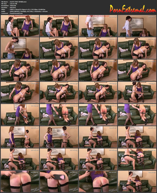 SLUTS THAT SPANK screen