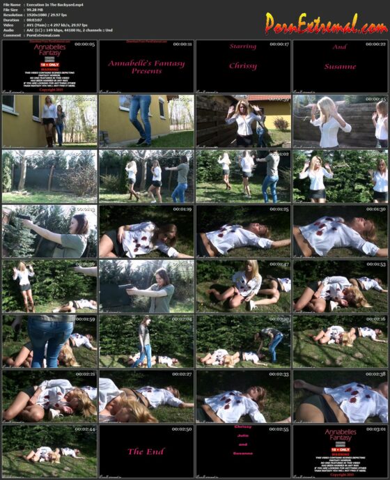 Annabelles Fantasy - Execution In The Backyard Screenlist