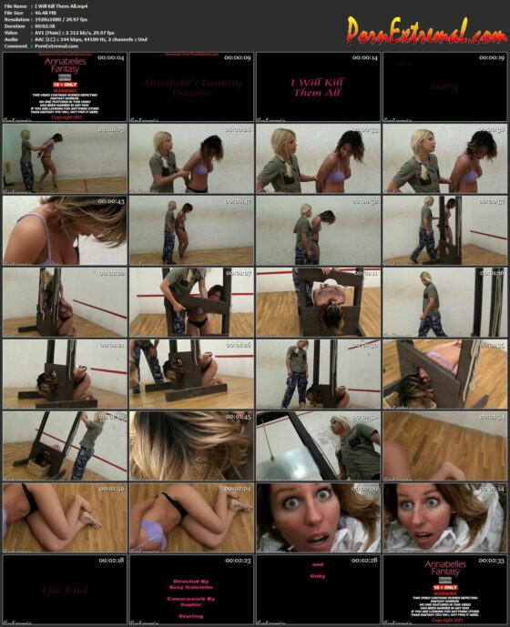Annabelles Fantasy - I Will Kill Them All Screenlist